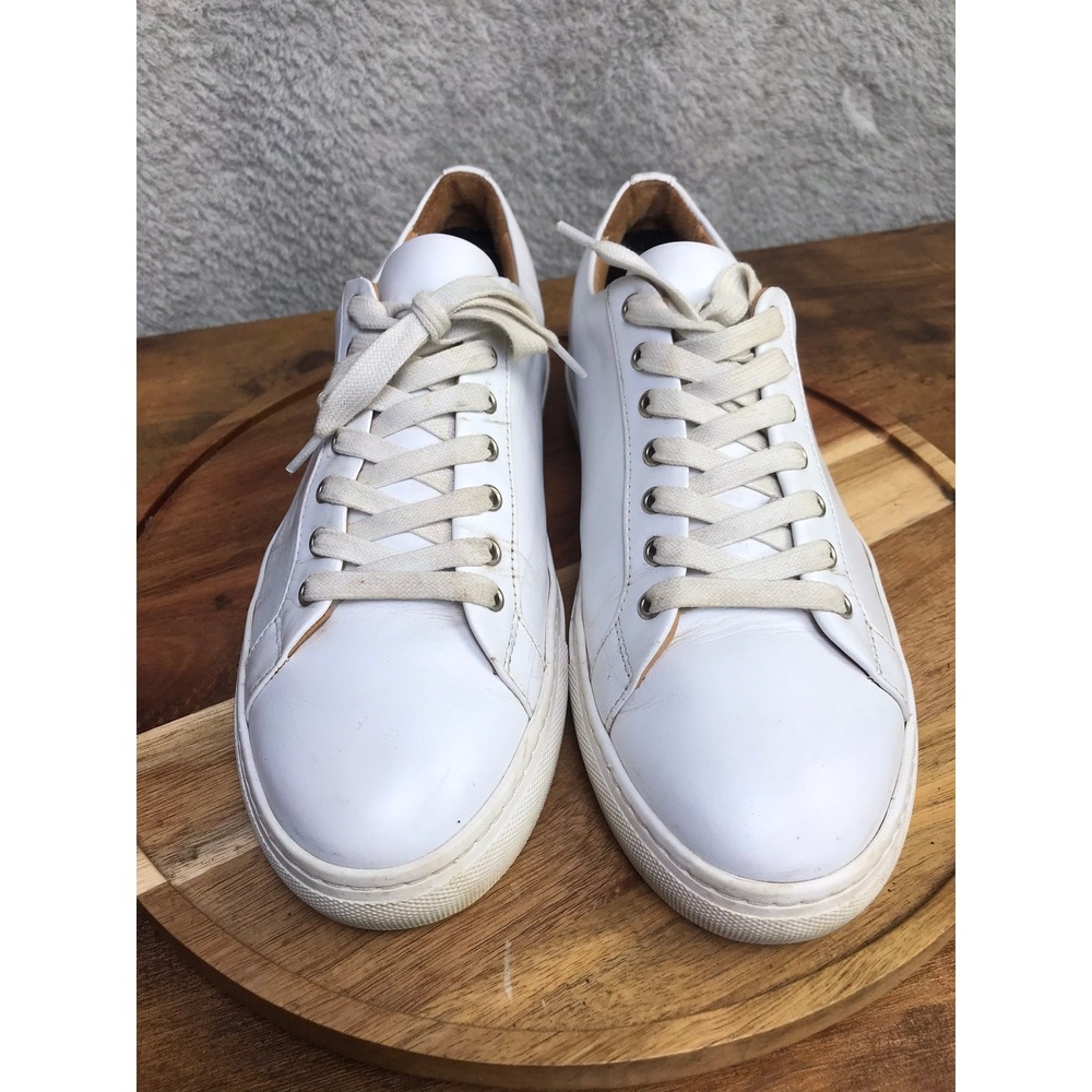 Thursday Boot Co Everyday Sneaker Mens 10 White Leather Minimalist Low Top Shoes